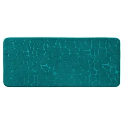 Podłużna mata łazienkowa z tłoczonym wzorem, 50 x 120 cm