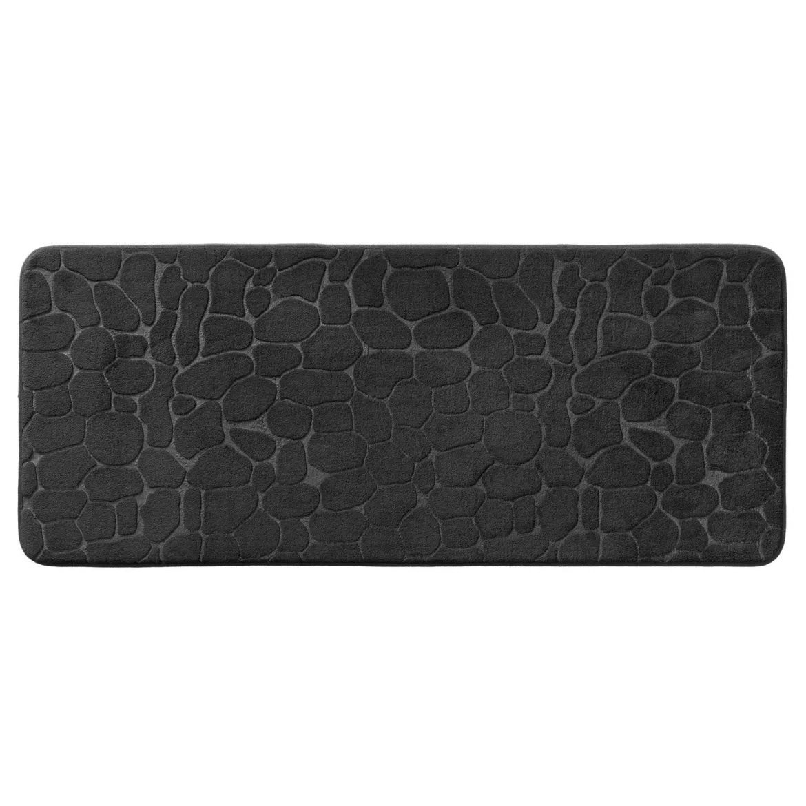 Podłużna mata łazienkowa z tłoczonym wzorem, 50 x 120 cm