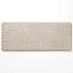 Podłużna mata łazienkowa z tłoczonym wzorem, 50 x 120 cm
