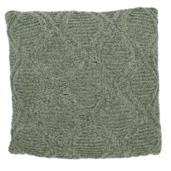 Poduszka dekoracyjna CHENILLE, dzianinowa, 45 x 45 cm
