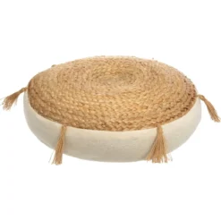 Poduszka do siedzenia na podłodze RITUAL, Ø 38 cm, juta