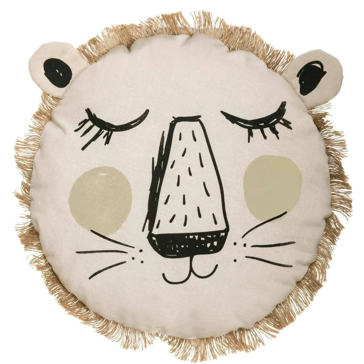 Poduszka okrągła LEW, Ø 44 cm