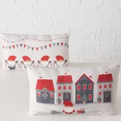 Poduszka ze świątecznym motywem MONTI, 30 x 50 cm