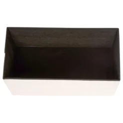 Podwójna pufa składana, 76 x 38 cm biała
