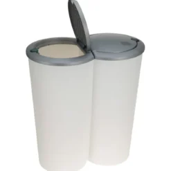 Podwójny kosz na śmieci - 2 x 25 l