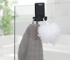 Podwójny silikonowy haczyk na kabinę prysznicową VERNA DUO, WENKO