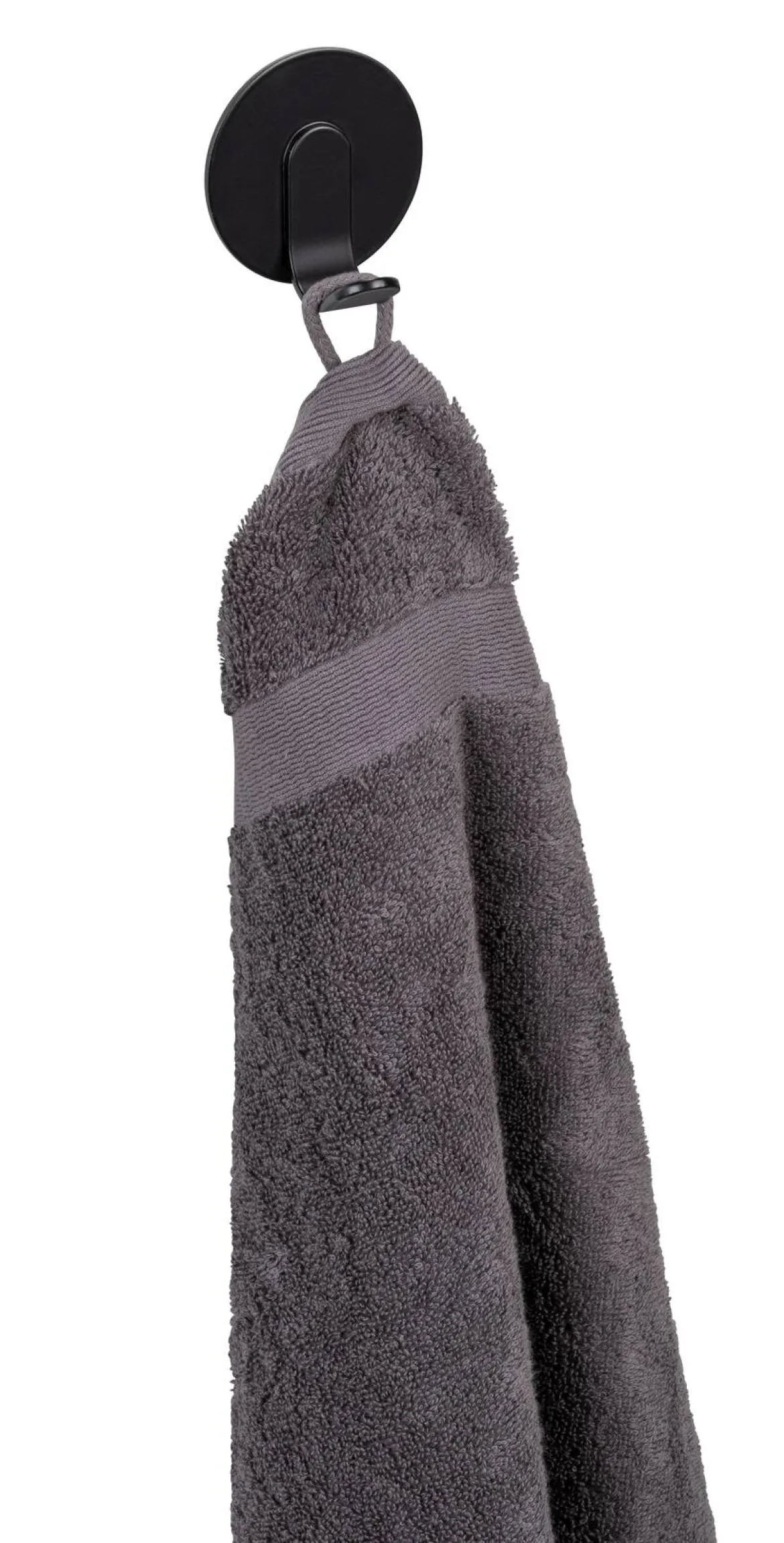 Pojedynczy haczyk na ręczniki BIVIO, montaż bez wiercenia