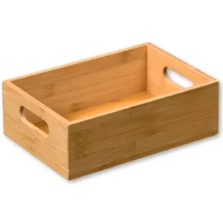 Pojemnik bambusowy z uchwytami, 24 x 16,5 cm, Kesper