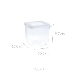 Pojemnik na artykuły sypkie, transparentny