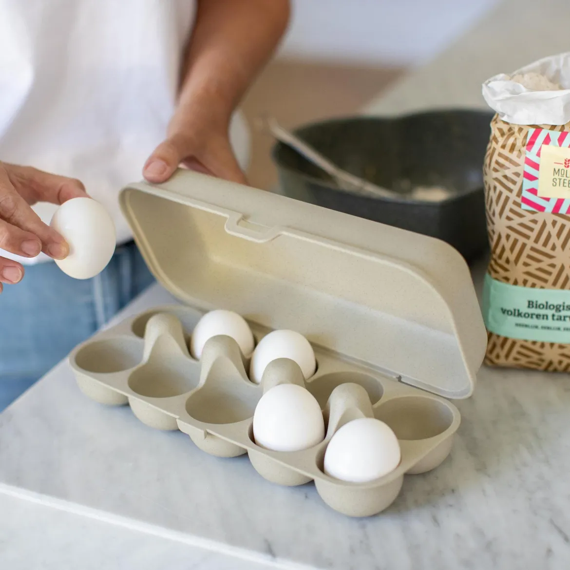 Pojemnik na jajka EGGS TO GO, na 10 jajek, KOZIOL