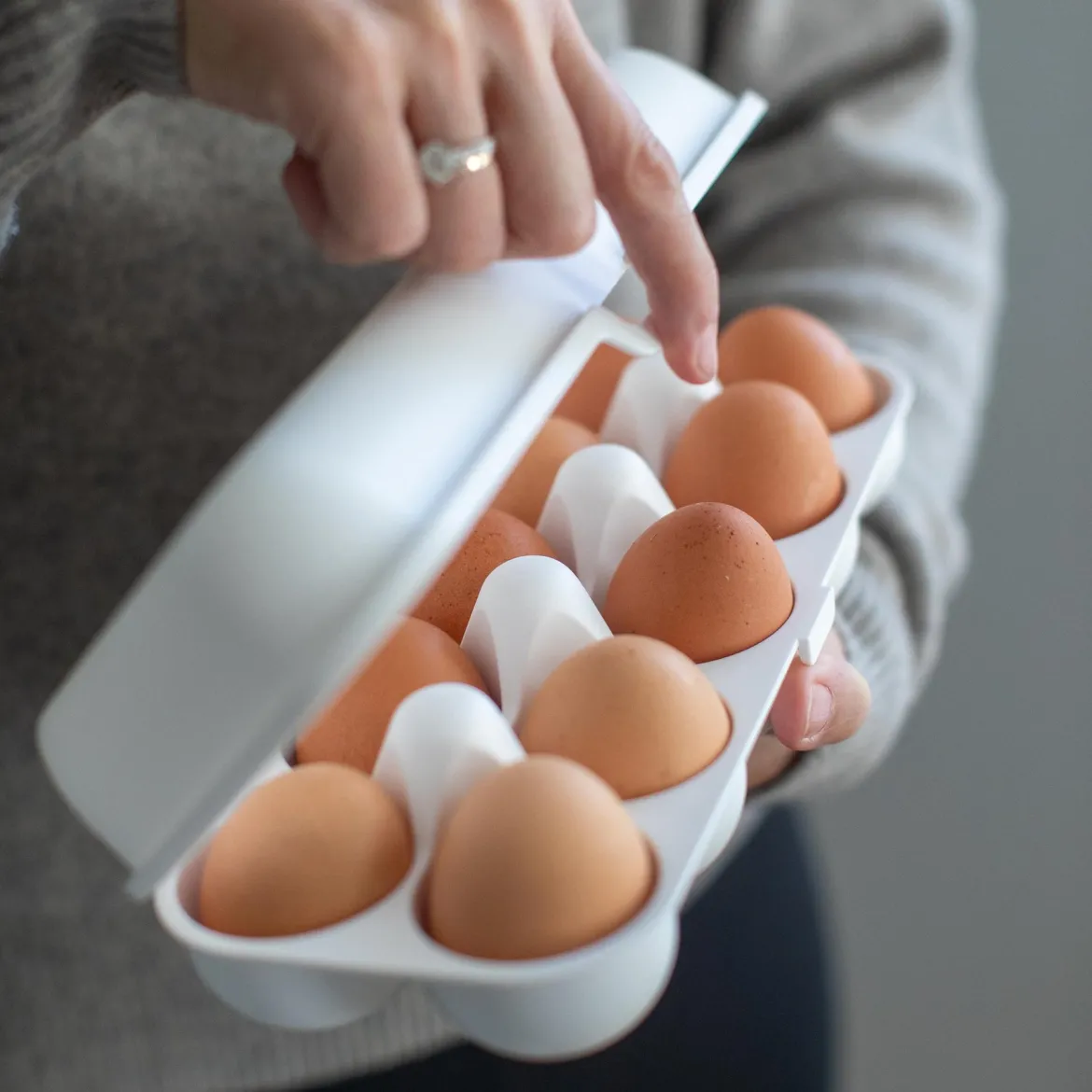 Pojemnik na jajka EGGS TO GO, na 10 jajek, KOZIOL