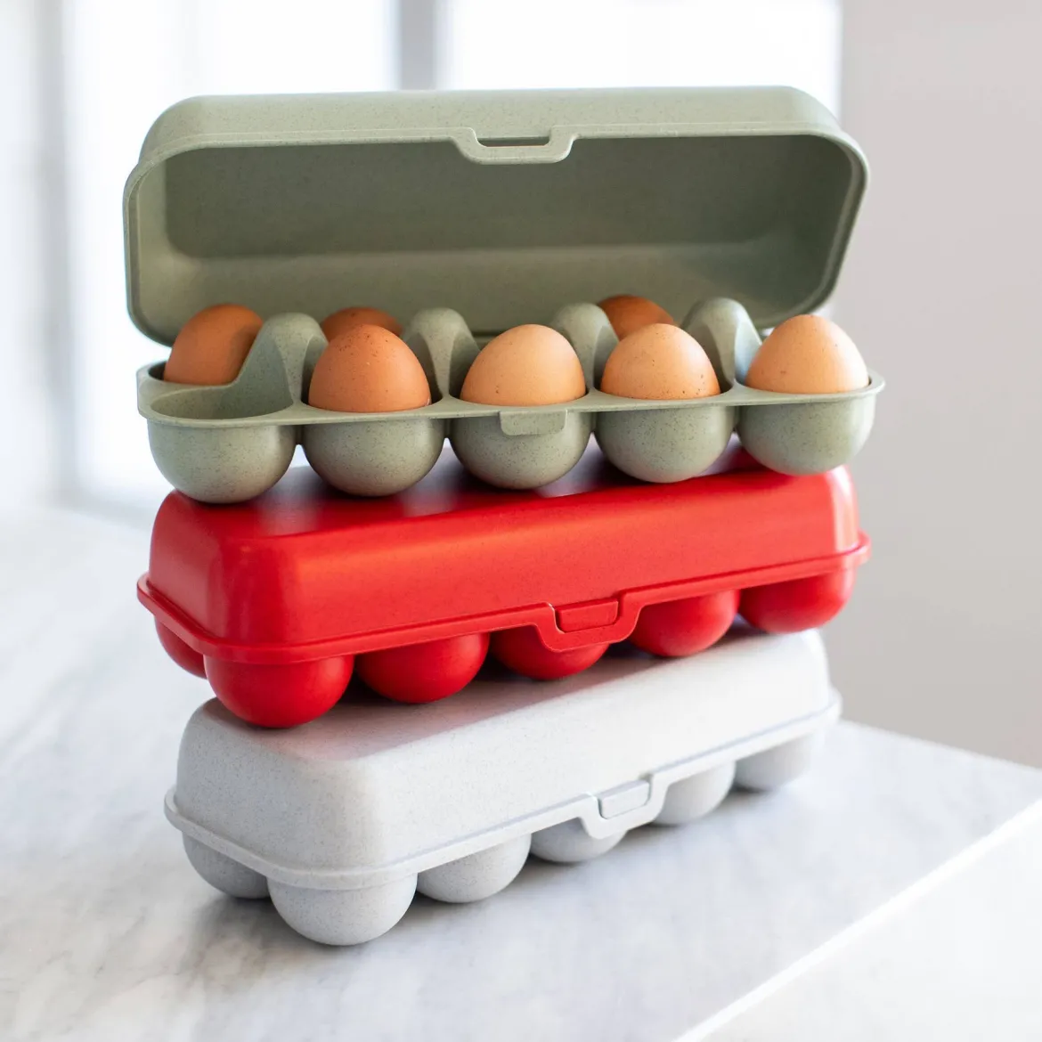 Pojemnik na jajka EGGS TO GO, na 10 jajek, KOZIOL