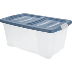 Pojemnik na kółkach, zamykany, 45 l
