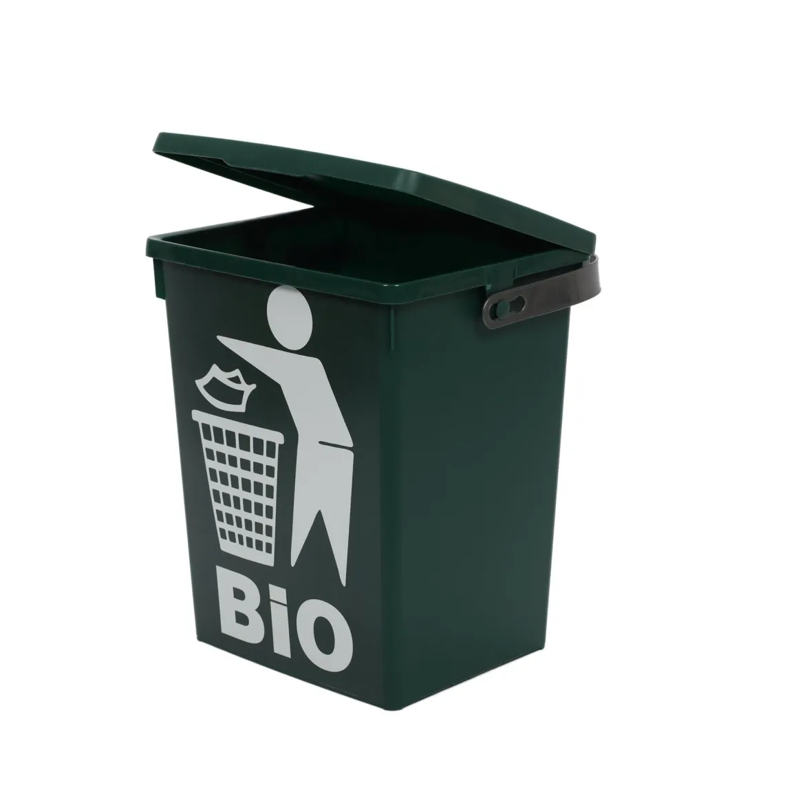 Pojemnik na odpady organiczne z logo BIO, z uchwytem, 5 l