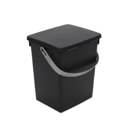 Pojemnik na odpady organiczne z plastiku z recyklingu, 5,5 l