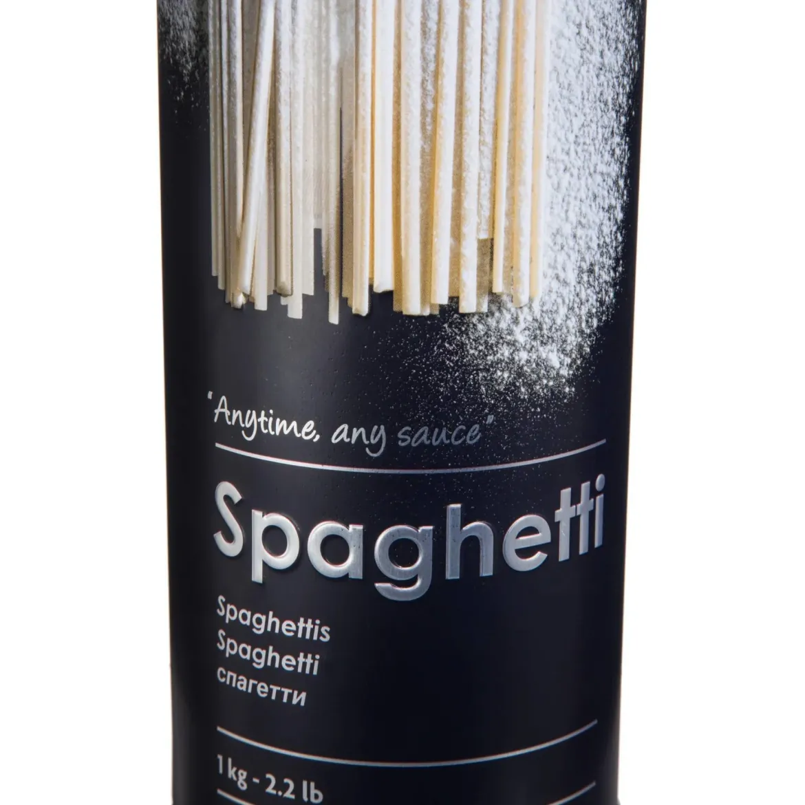 Pojemnik na spaghetti, 1 kg, metal