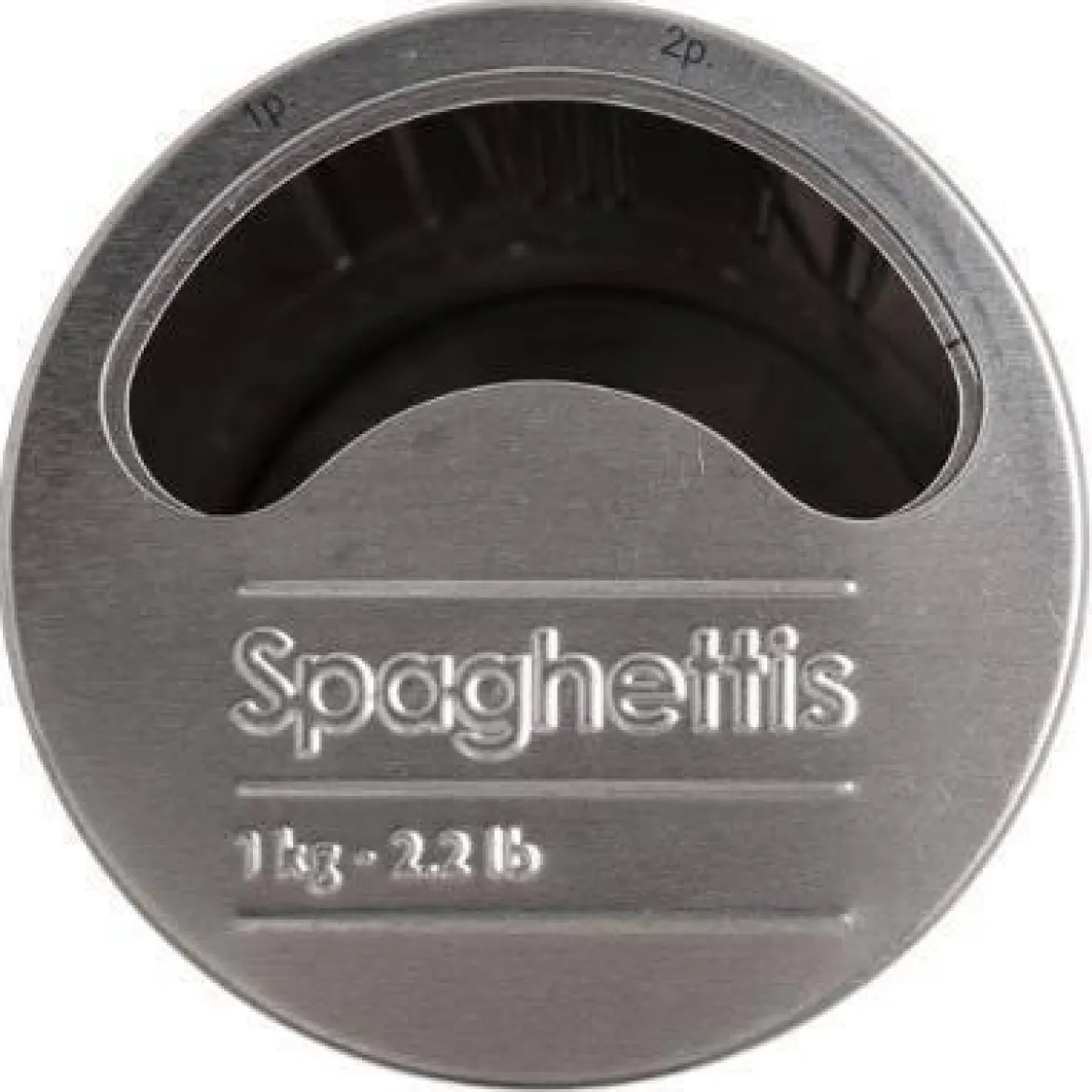 Pojemnik na spaghetti, 1 kg, metal