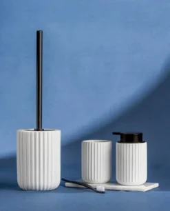Pojemnik na szczoteczki do zębów BELLUNO, ceramiczny, Ø 8 cm, WENKO