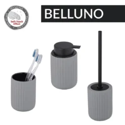 Pojemnik na szczoteczki do zębów BELLUNO, ceramiczny, Ø 8 cm, WENKO
