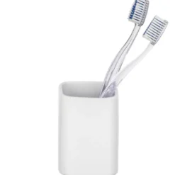 Pojemnik na szczoteczki do zębów i pastę HEXA, ceramiczny, WENKO