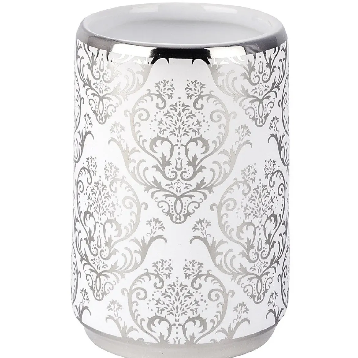 Pojemnik na szczoteczki do zębów BAROCK SILVER, WENKO