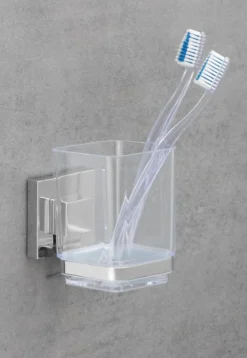Pojemnik na szczoteczki do zębów QUADRO,Vacuum-Loc, WENKO