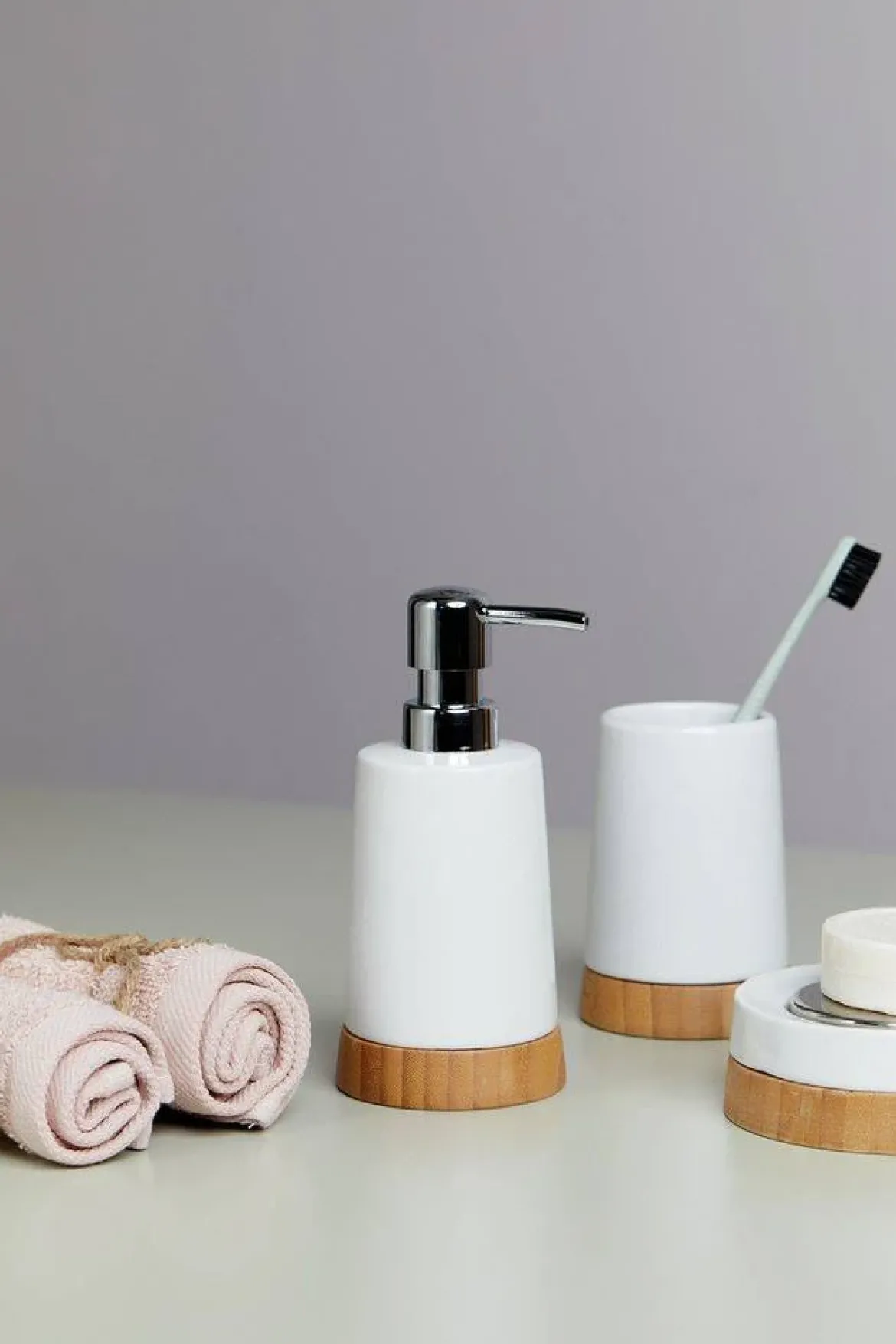 Pojemnik na szczoteczki do zębów BAMBOO