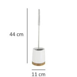 Pojemnik na szczotkę BAMBOO + szczotka WC, WENKO