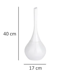 Pojemnik na szczotkę FLAKON + szczotka WC, WENKO