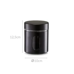Pojemnik na żywność sypką szklany 600 ml, ZELLER