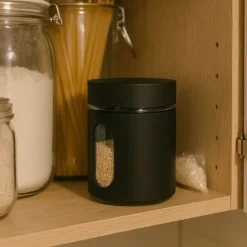 Pojemnik na żywność sypką szklany 600 ml, ZELLER