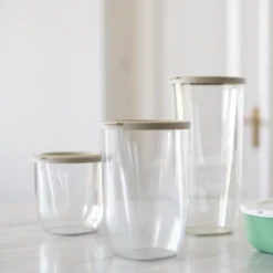 Pojemnik plastikowy na żywność sypką CONNECT, hermetyczny, 1500 ml, KOZIOL