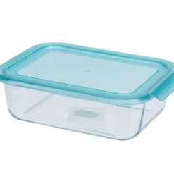 Pojemnik szklany z plastikową pokrywką, 1500 ml
