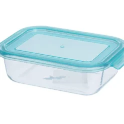 Pojemnik szklany z plastikową pokrywką, 630 ml