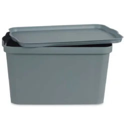Pojemnik z pokrywą zamykany COMPACT, 24 l