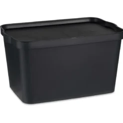 Pojemnik z pokrywą zamykany COMPACT, 24 l