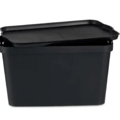Pojemnik z pokrywą zamykany COMPACT, 24 l