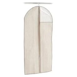 Pokrowiec na garnitur z okienkiem, 59 x 119 cm, STRIPES
