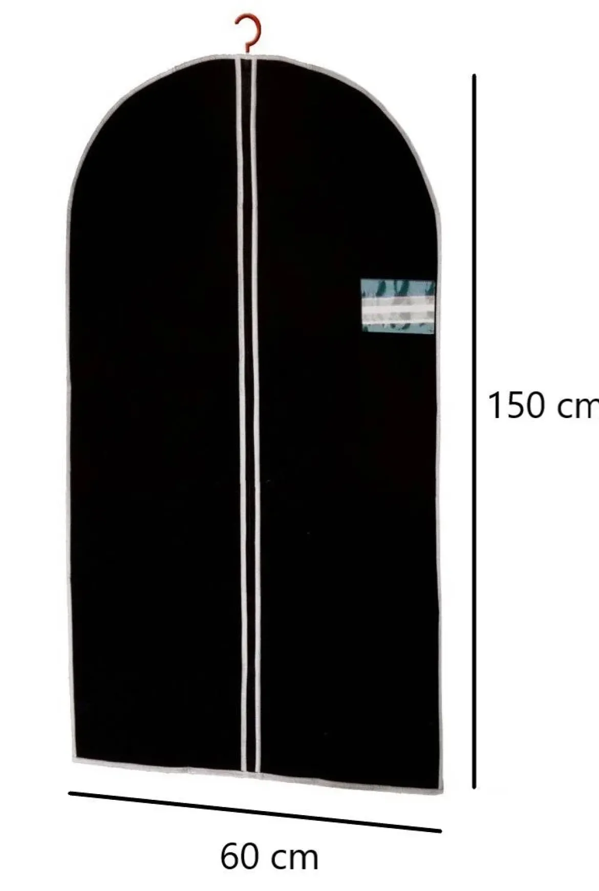 Pokrowiec na ubrania – 2 sztuki 150x60 cm w komplecie