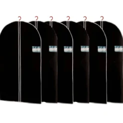 Pokrowiec na ubrania 150x60 cm – 6 sztuk w komplecie