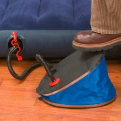 Pompka tłokowa do materaca i basenu, nożna, 30 cm