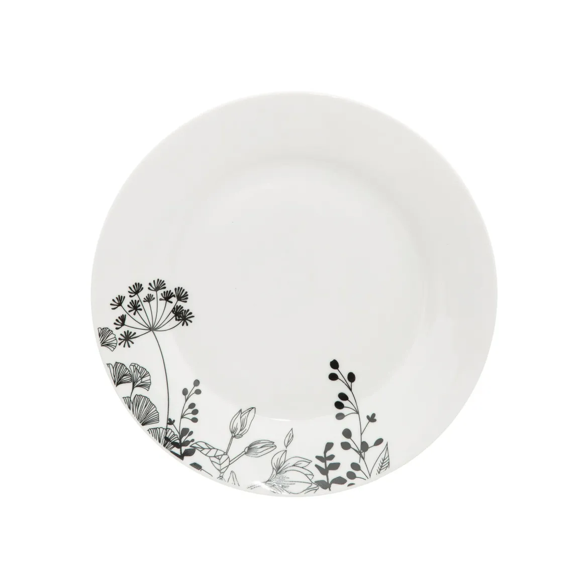 Porcelanowa zastawa dla 6 osób WHITE FLORAL, 18 elementów