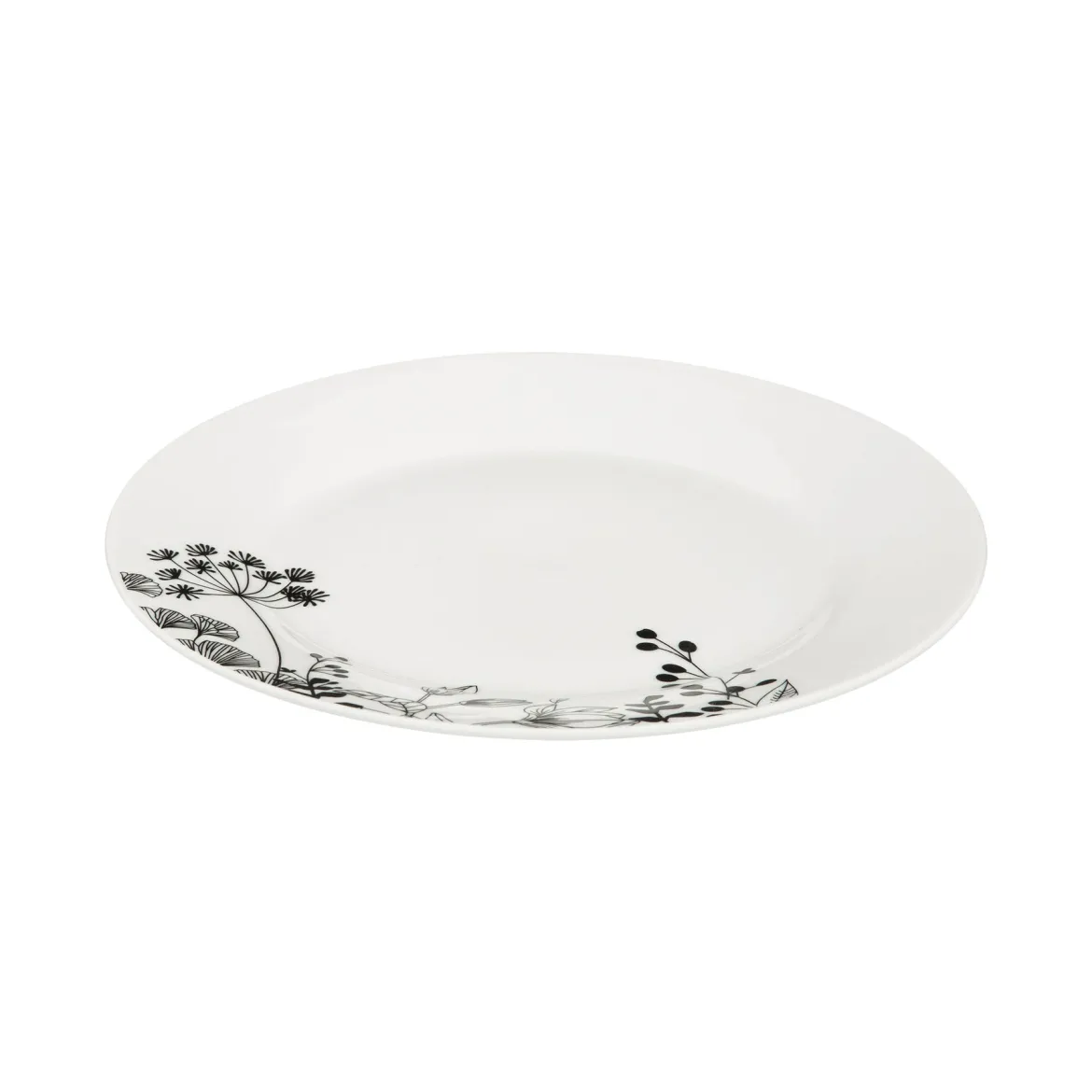 Porcelanowa zastawa dla 6 osób WHITE FLORAL, 18 elementów