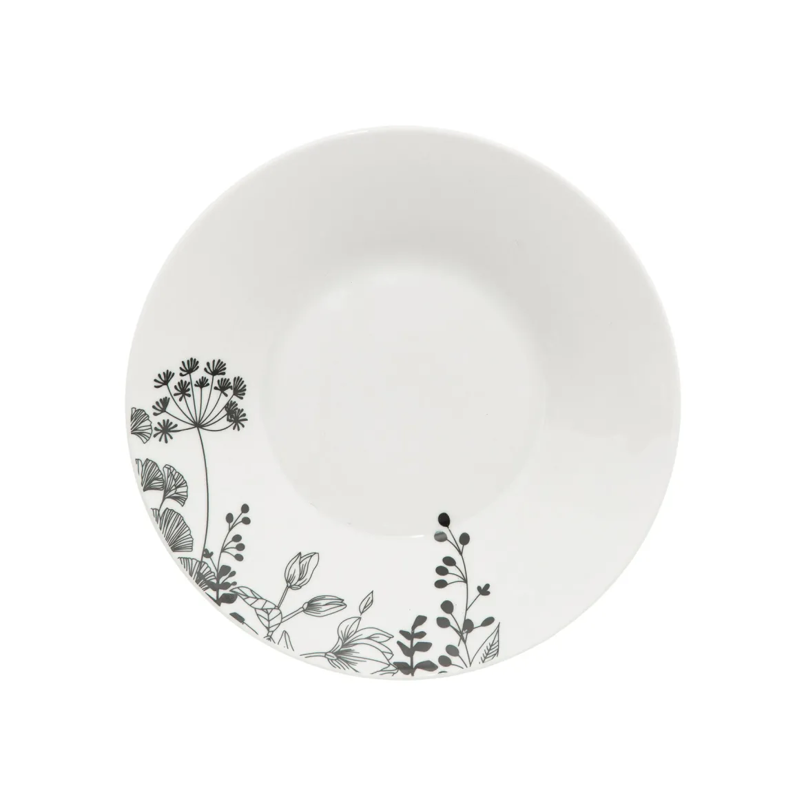 Porcelanowa zastawa dla 6 osób WHITE FLORAL, 18 elementów