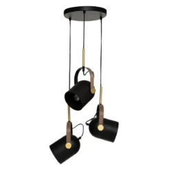 Potrójna lampa sufitowa