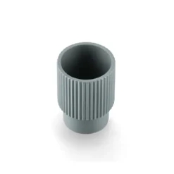 Prążkowany kubek z poliresinu STRIPES, Ø 8 cm