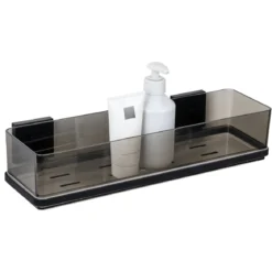 Prostokątna półka łazienkowa QUADRO, Vacuum-Loc, pod prysznic, WENKO