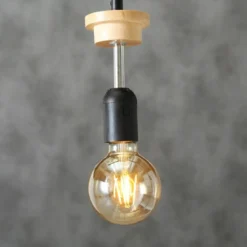 Przewód z włącznikiem do lampy, gwint E27, 180 cm