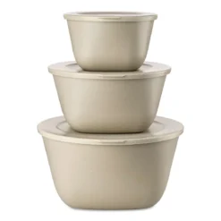 Pudełko z pokrywką 1l + 2l + 4l, CONNECT BOX SET STOCKHOLM, zestaw 3 sztuki, KOZIOL