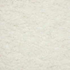 Pufa baranek z sosnowymi nogami BOUCL, 41 x 35 x 41,5 cm